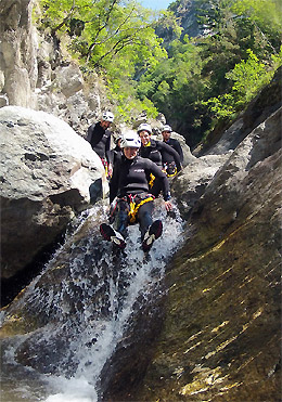 Canyoning - In gruppo