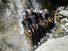 Canyoning - Il divertimento  assicurato!